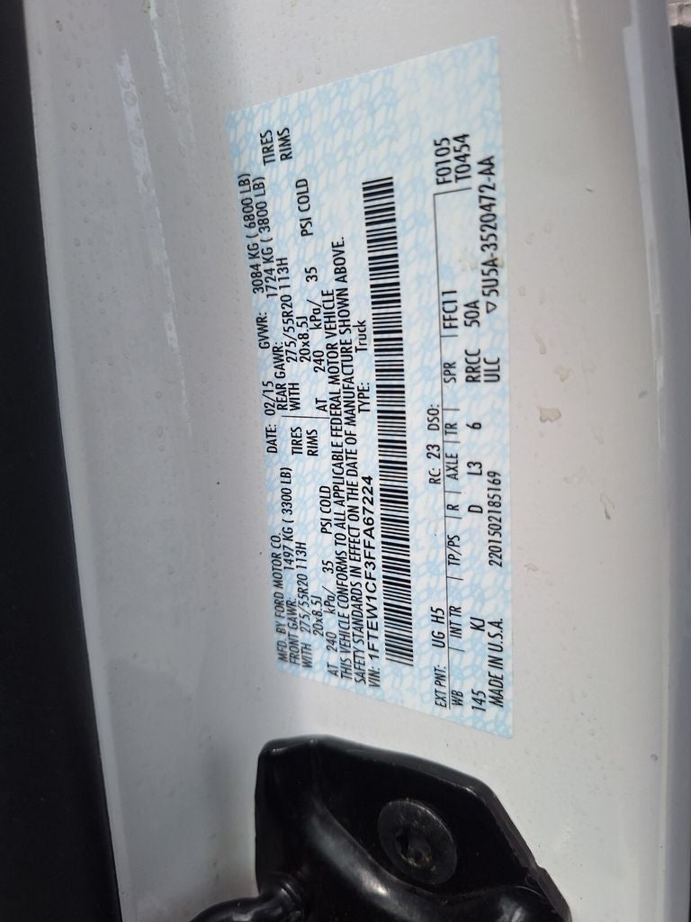 2015 Ford F-150 King Ranch