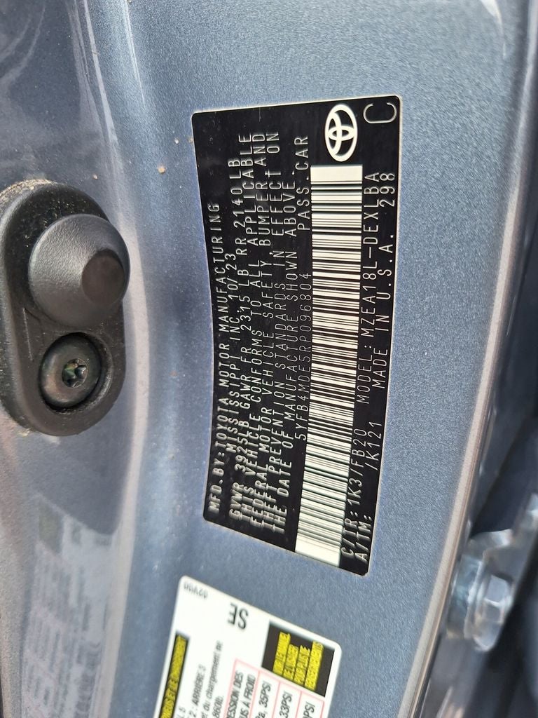 2024 Toyota Corolla LE